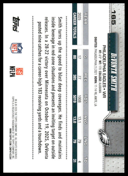 2026 Topps Flagship #165 DeVonta Smith