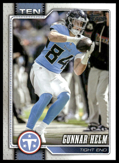 2026 Topps Football #255 Gunnar Helm