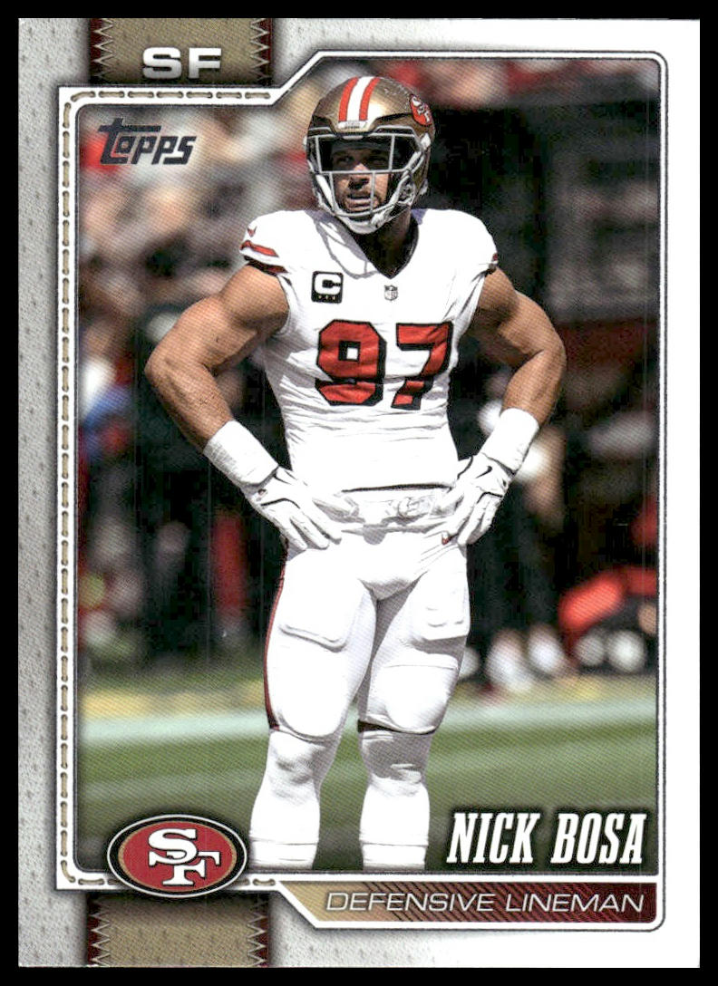 2026 Topps Football #143 Nick Bosa