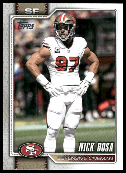 2026 Topps Football #143 Nick Bosa