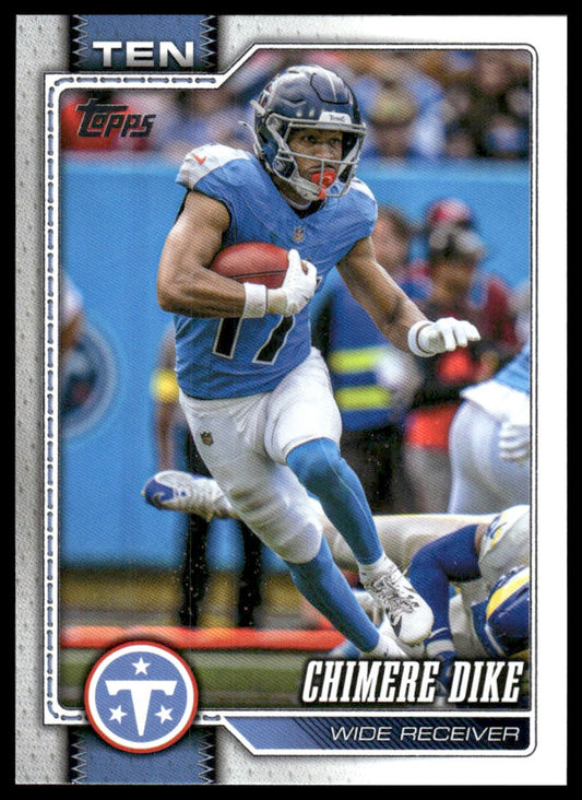 2026 Topps Flagship #192 Chimere Dike