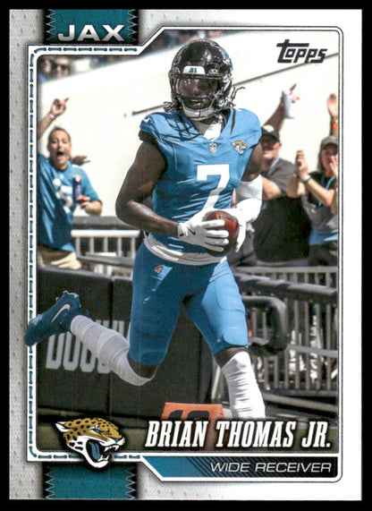 2026 Topps Flagship #92 Brian Thomas Jr.