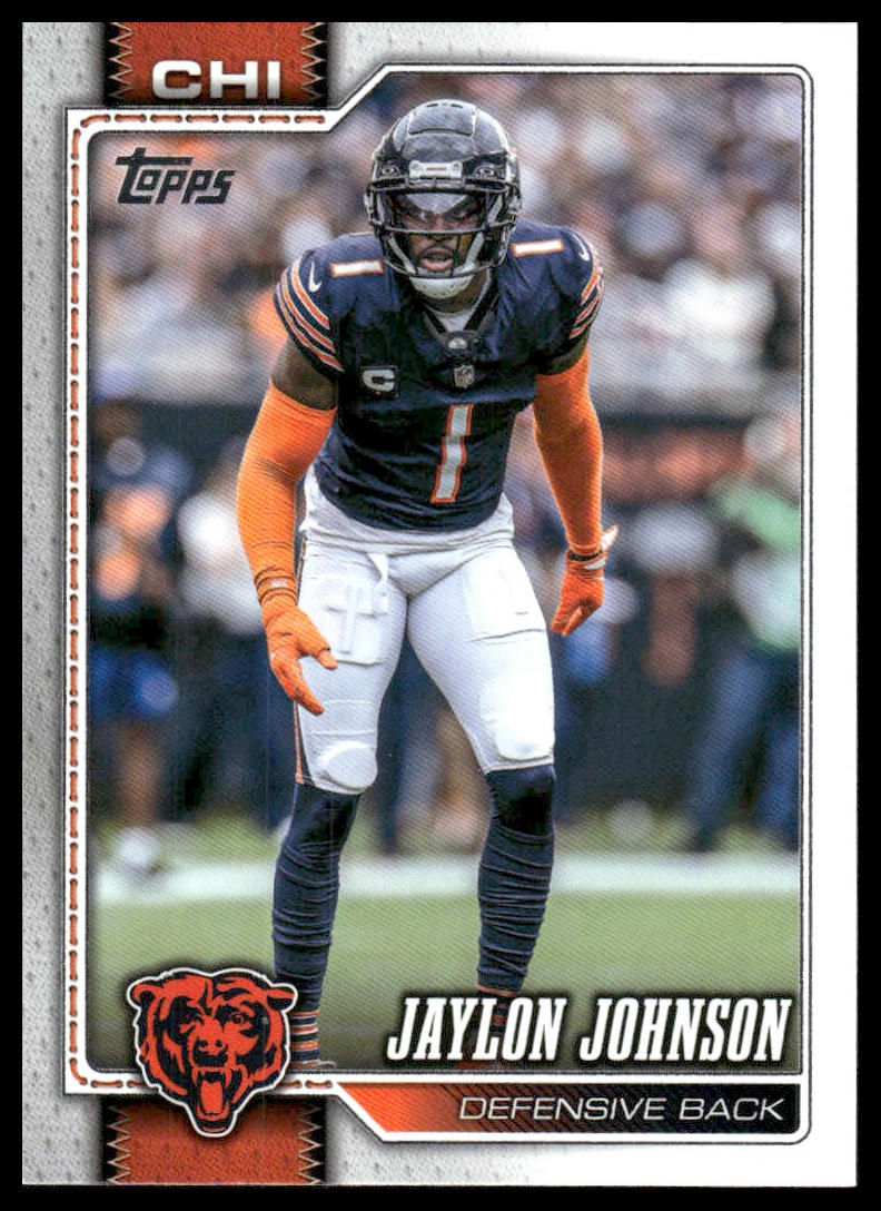 2026 Topps Football #38 Jaylon Johnson