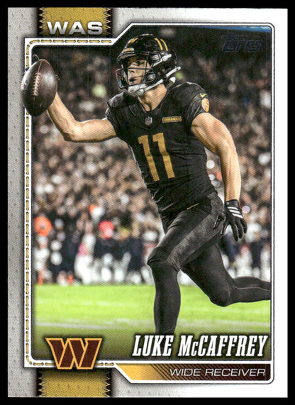 2026 Topps Football #198 Luke McCaffrey