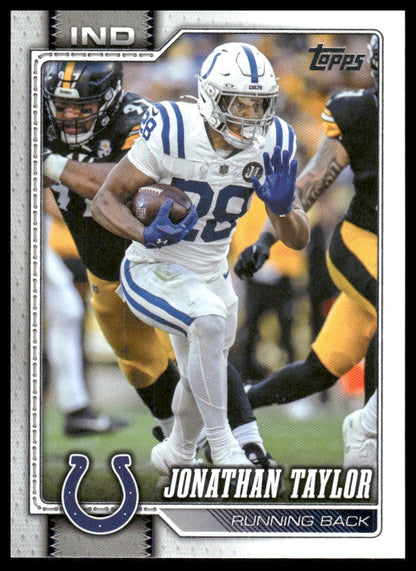 2026 Topps Football #86 Jonathan Taylor