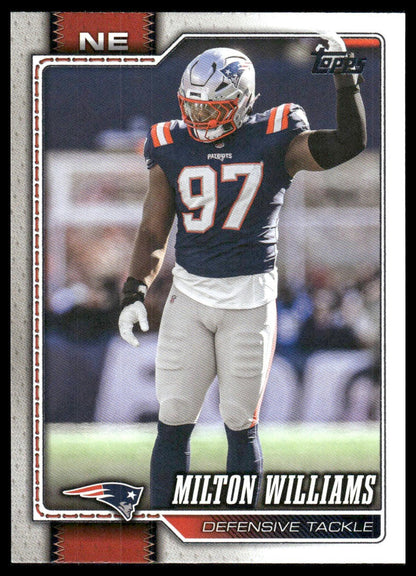 2026 Topps Football #142 Milton Williams