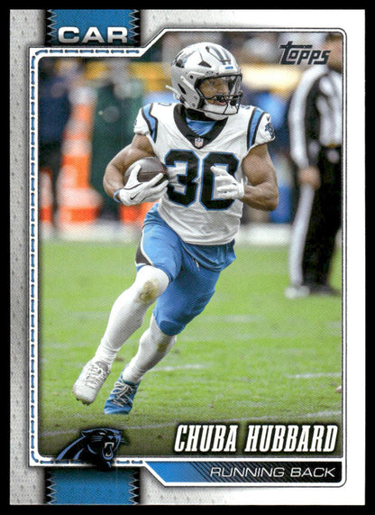 2026 Topps Flagship #28 Chuba Hubbard