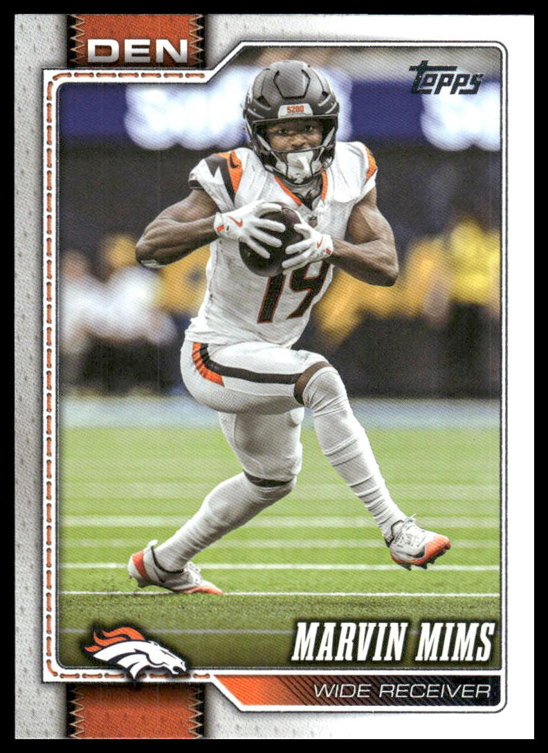 2026 Topps Football #63 Marvin Mims