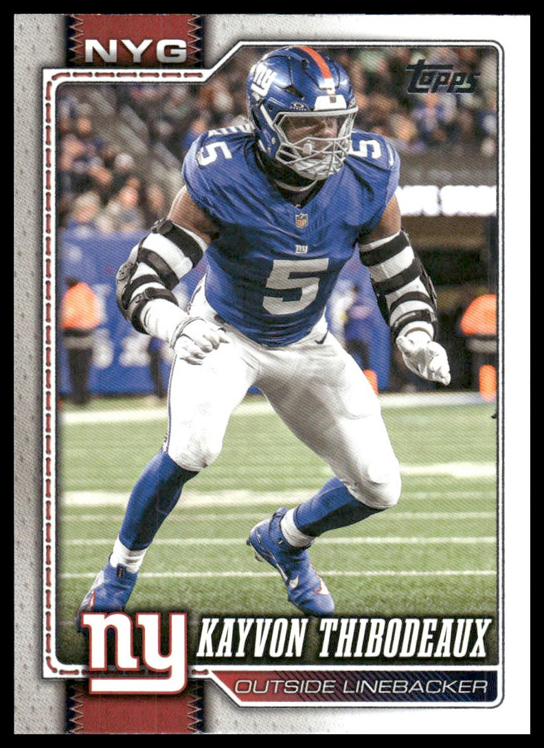2026 Topps Football #245 Kayvon Thibodeaux