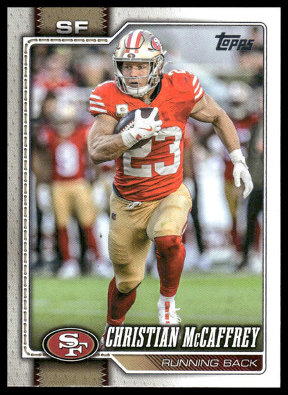 2026 Topps Football #186 Christian McCaffrey