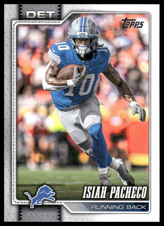 2026 Topps Football #103 Isiah Pacheco