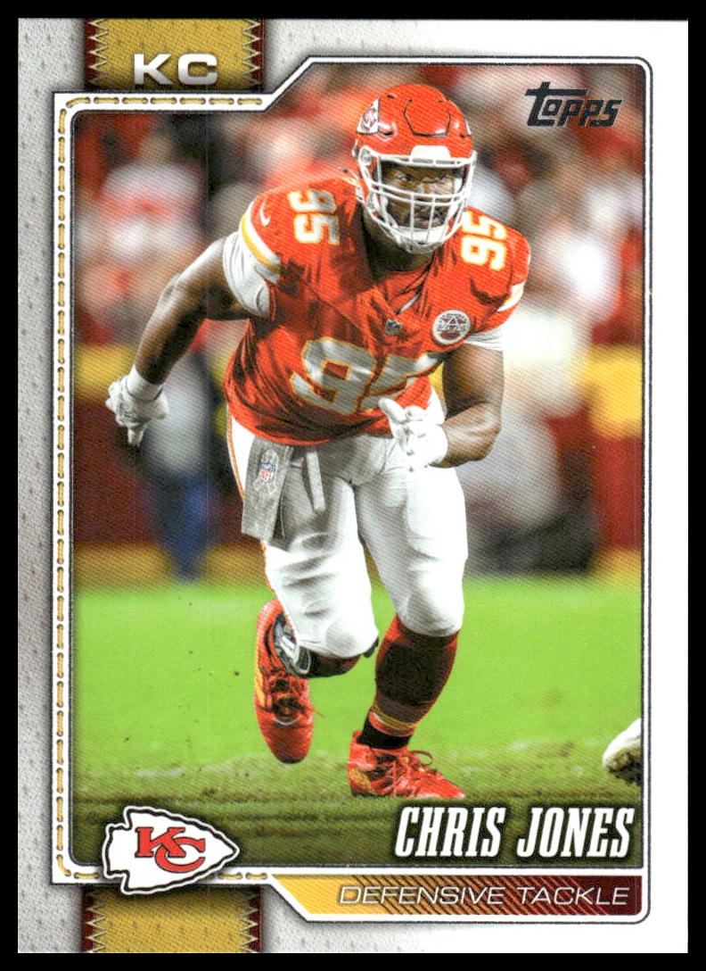 2026 Topps Football #102 Chris Jones