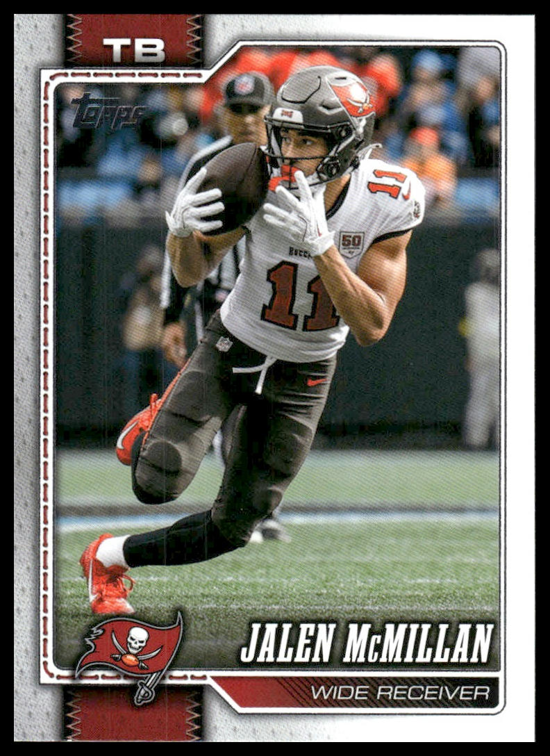 2026 Topps Football #187 Jalen McMillan