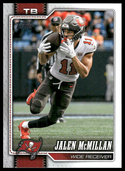 2026 Topps Football #187 Jalen McMillan