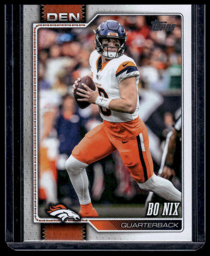 2026 Topps Football #58 Bo Nix