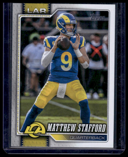 2026 Topps Football #115 Matthew Stafford