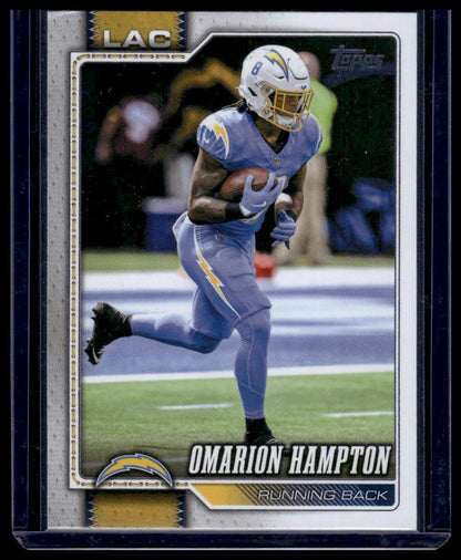 2026 Topps Football #107 Omarion Hampton