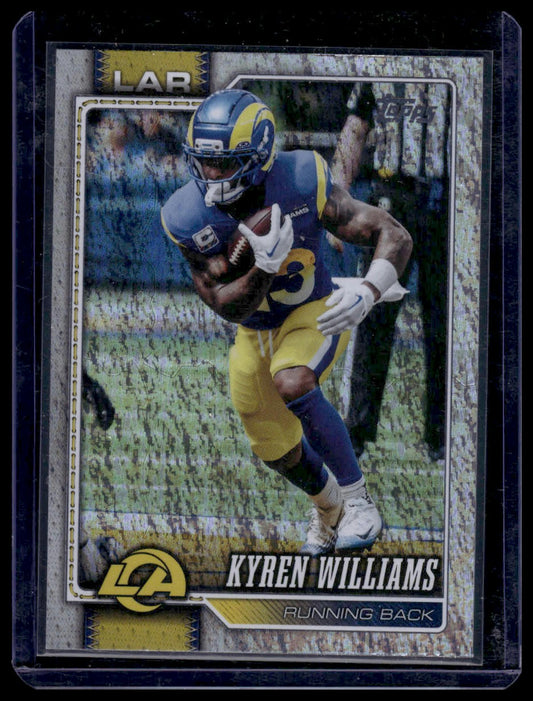 2026 Topps Flagship #114 Kyren Williams Silver Crackle Foil