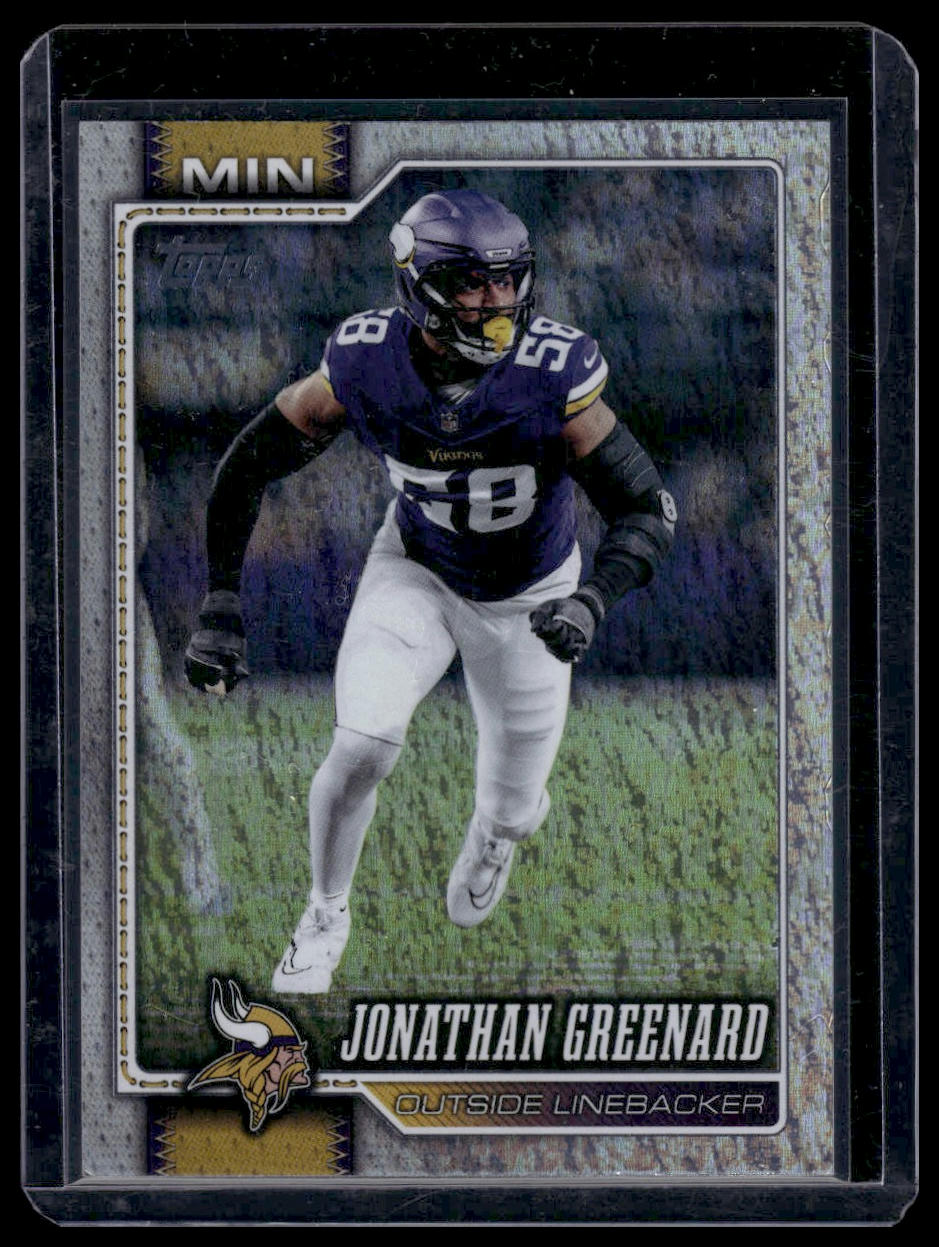 2026 Topps Football #239 Jonathan Greenard Foil Parallel
