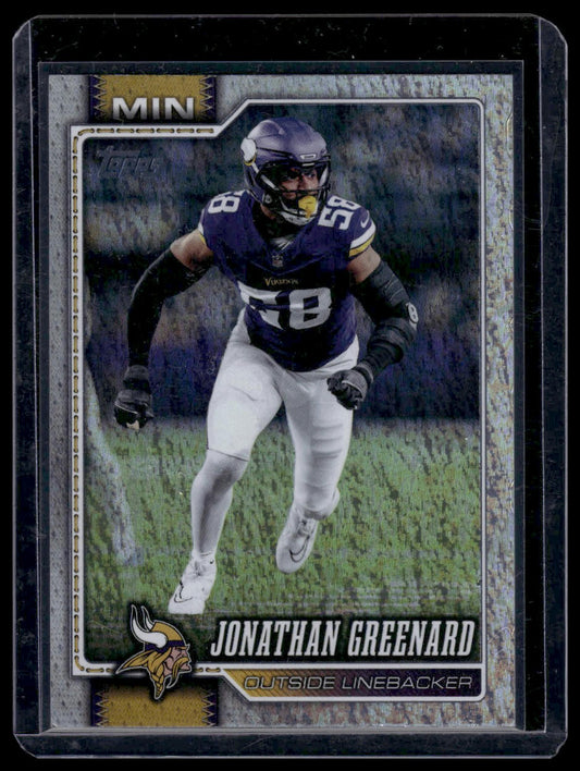 2026 Topps Football #239 Jonathan Greenard Foil Parallel
