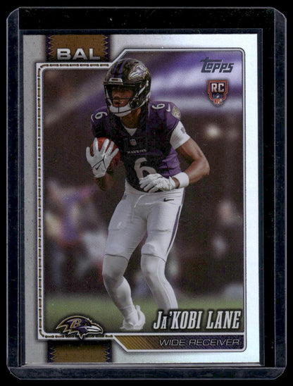 2026 Topps Flagship #331 Ja'Kobi Lane Foil (White/Silver)