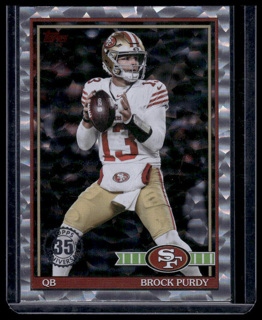 2026 Topps Flagship #91TF-3 Brock Purdy 1991 Topps Football