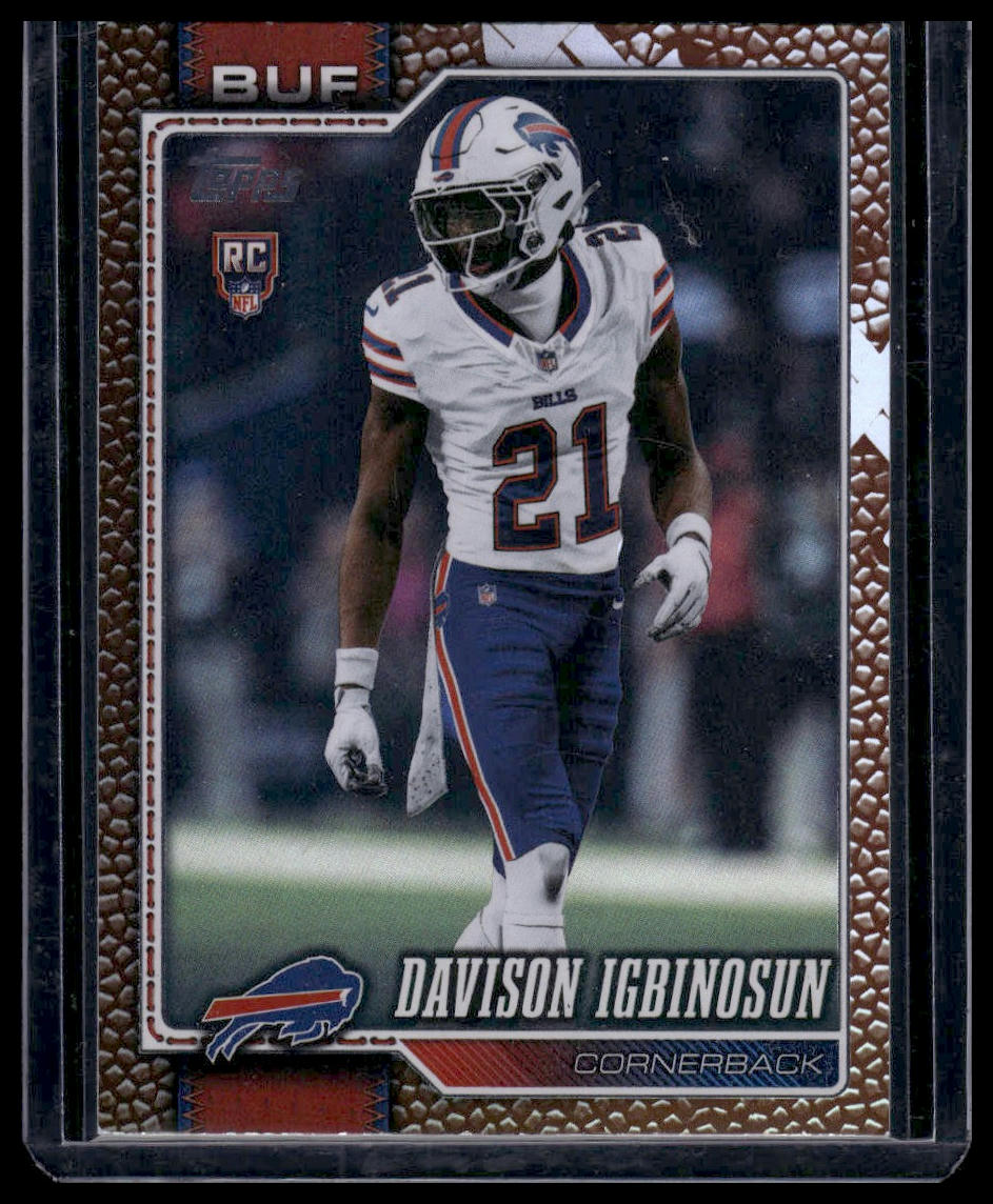 2026 Topps Football #349 Davison Igbinosun Pigskin