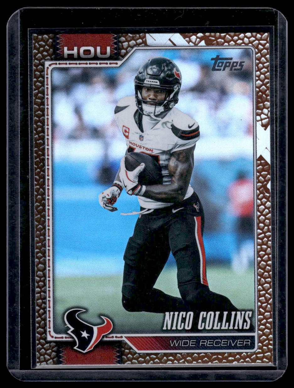 2026 Topps Football #83 Nico Collins Pigskin
