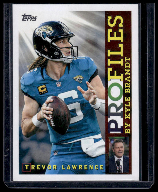 2026 Topps Flagship #TP-23 Trevor Lawrence Topps Profiles Insert