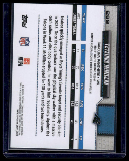 2026 Topps Flagship #269 Tetairoa McMillan