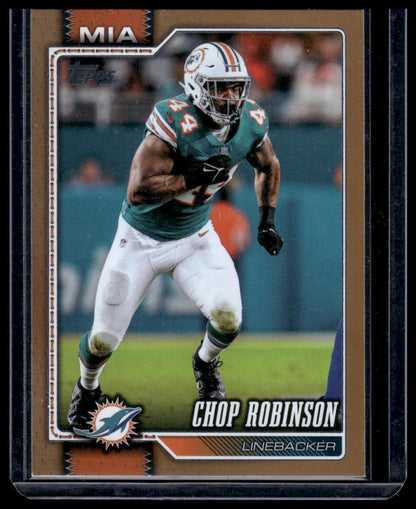 2026 Topps Flagship #128 Chop Robinson Gold /2026 #/2026