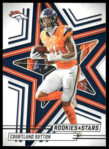 2025 Panini Rookies & Stars #5 Courtland Sutton Red