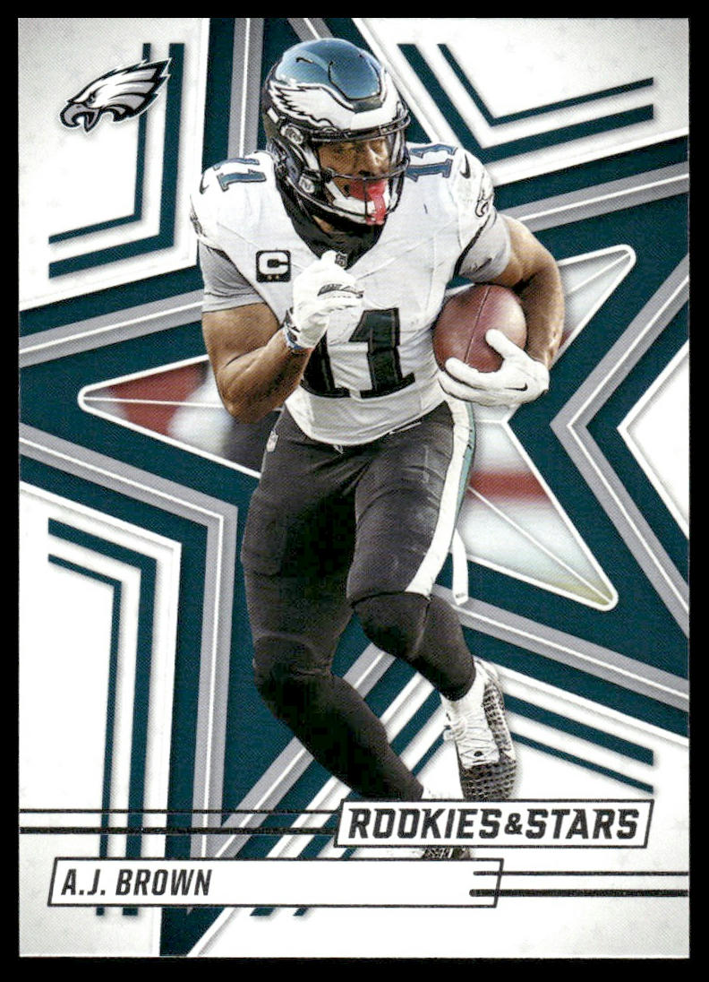 2025 Panini Rookies & Stars #46 A.J. Brown Red