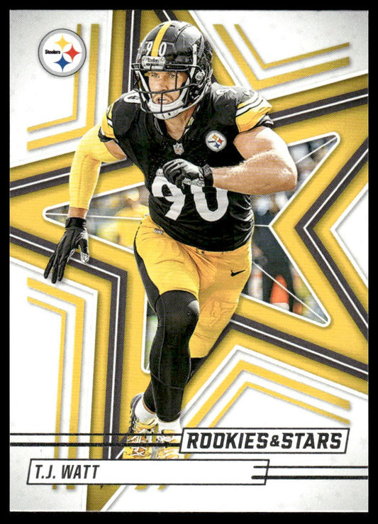 2025 Panini Rookies & Stars #62 T.J. Watt Preferred