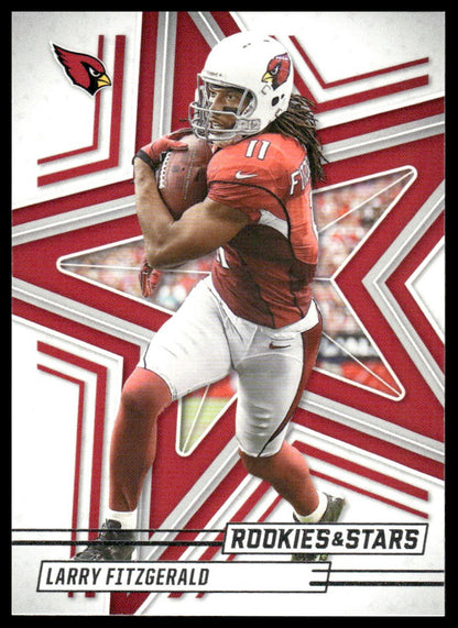 2025 Panini Rookies & Stars #16 Larry Fitzgerald Red