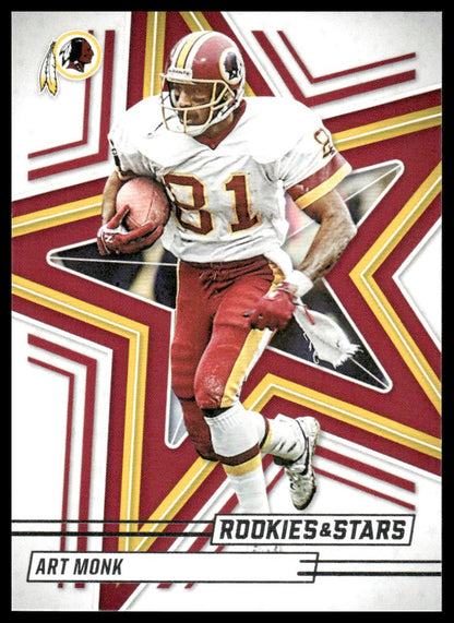 2025 Panini Rookies & Stars Football #50 Art Monk
