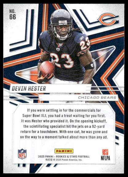 2025 Panini Rookies & Stars Football #66 Devin Hester