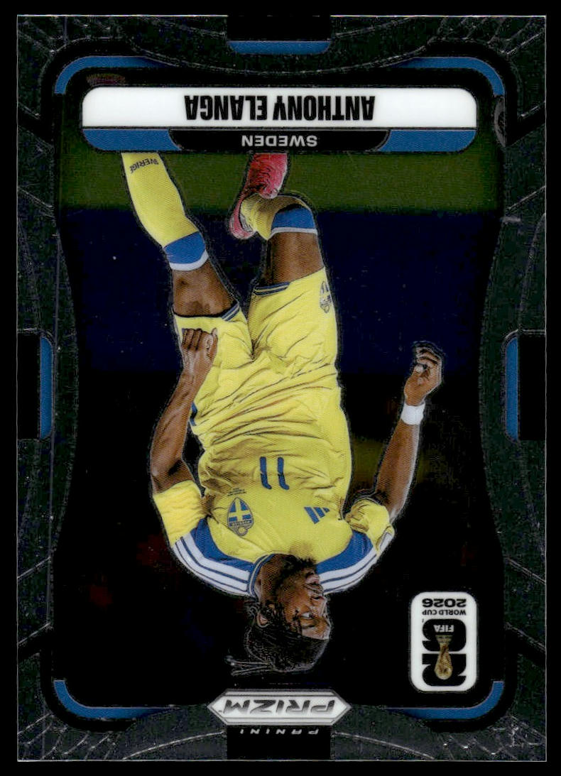 2026 Panini Prizm FIFA World Cup #499 Anthony Elanga Silver Prizm