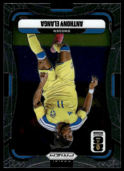 2026 Panini Prizm FIFA World Cup #499 Anthony Elanga Silver Prizm
