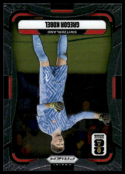2026 Panini Prizm FIFA World Cup #418 Gregor Kobel Silver Prizm