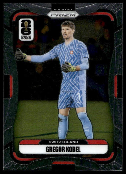 2026 Panini Prizm FIFA World Cup #418 Gregor Kobel Silver Prizm