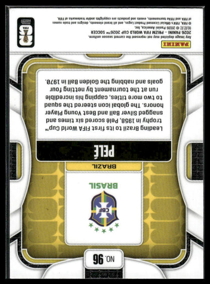 2026 Panini Prizm FIFA World Cup #96 Pele Legends