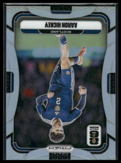 2026 Panini Prizm FIFA World Cup #397 Aaron Hickey Silver Prizm