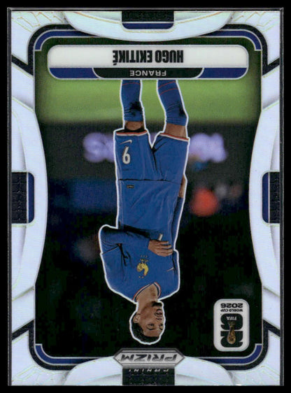 2026 Panini Prizm FIFA World Cup #35 Hugo Ekitike Silver Prizm