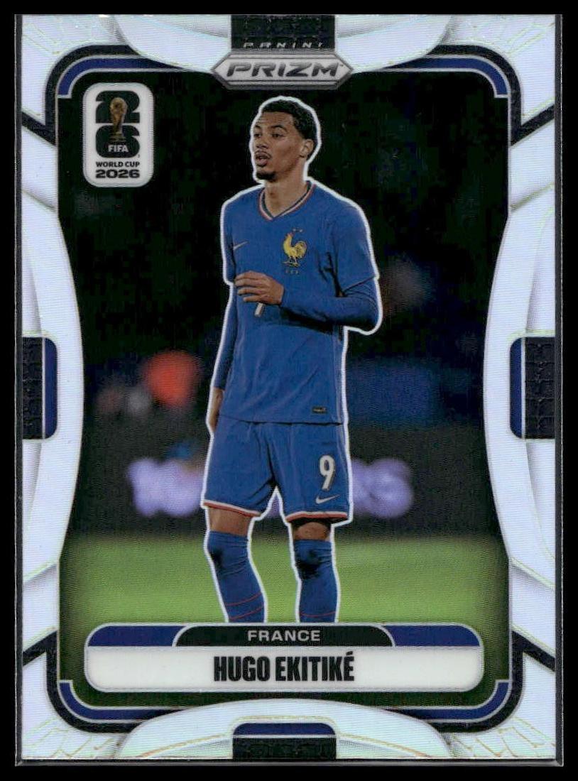 2026 Panini Prizm FIFA World Cup #35 Hugo Ekitike Silver Prizm