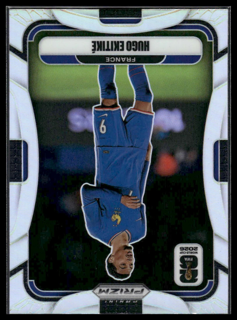 2026 Panini Prizm FIFA World Cup #35 Hugo Ekitike Silver Prizm