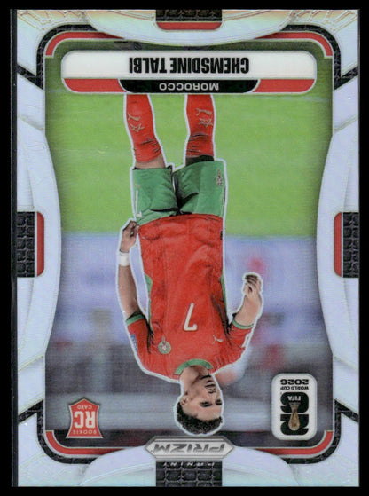 2026 Panini Prizm FIFA World Cup #298 Chemsdine Talbi Silver Prizm