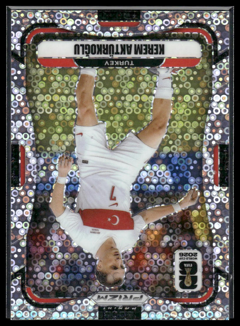 2026 Panini Prizm FIFA World Cup #488 Kerem Aktürkoğlu Disco