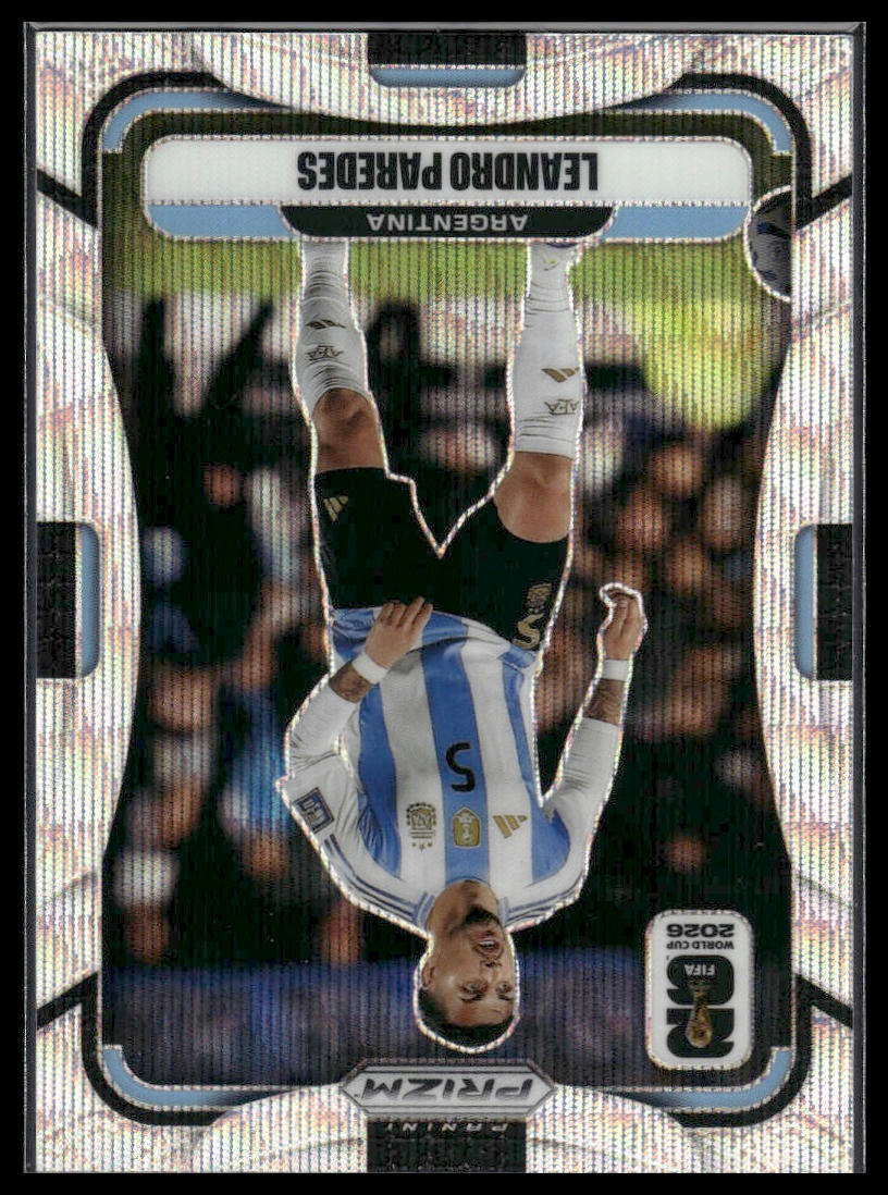 2026 Panini Prizm FIFA World Cup #7 Leandro Paredes Silver Prizm