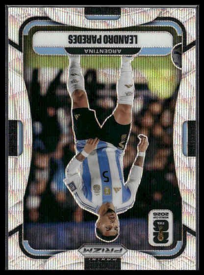 2026 Panini Prizm FIFA World Cup #7 Leandro Paredes Silver Prizm